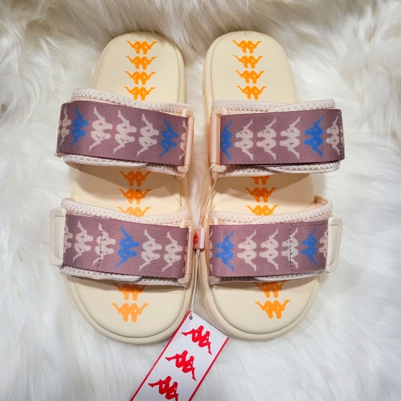 Kappa 222 Banda Aster 4 (Unisex) Light Beige/Dark Almond/Blue Ash - Picture 3 of 13